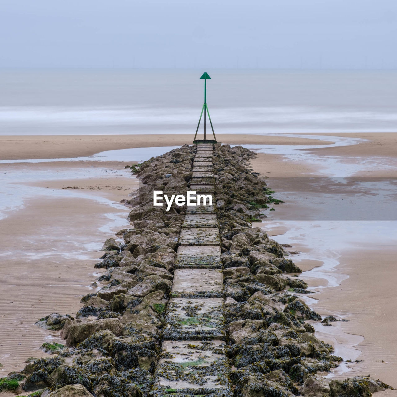 scenic view of beach