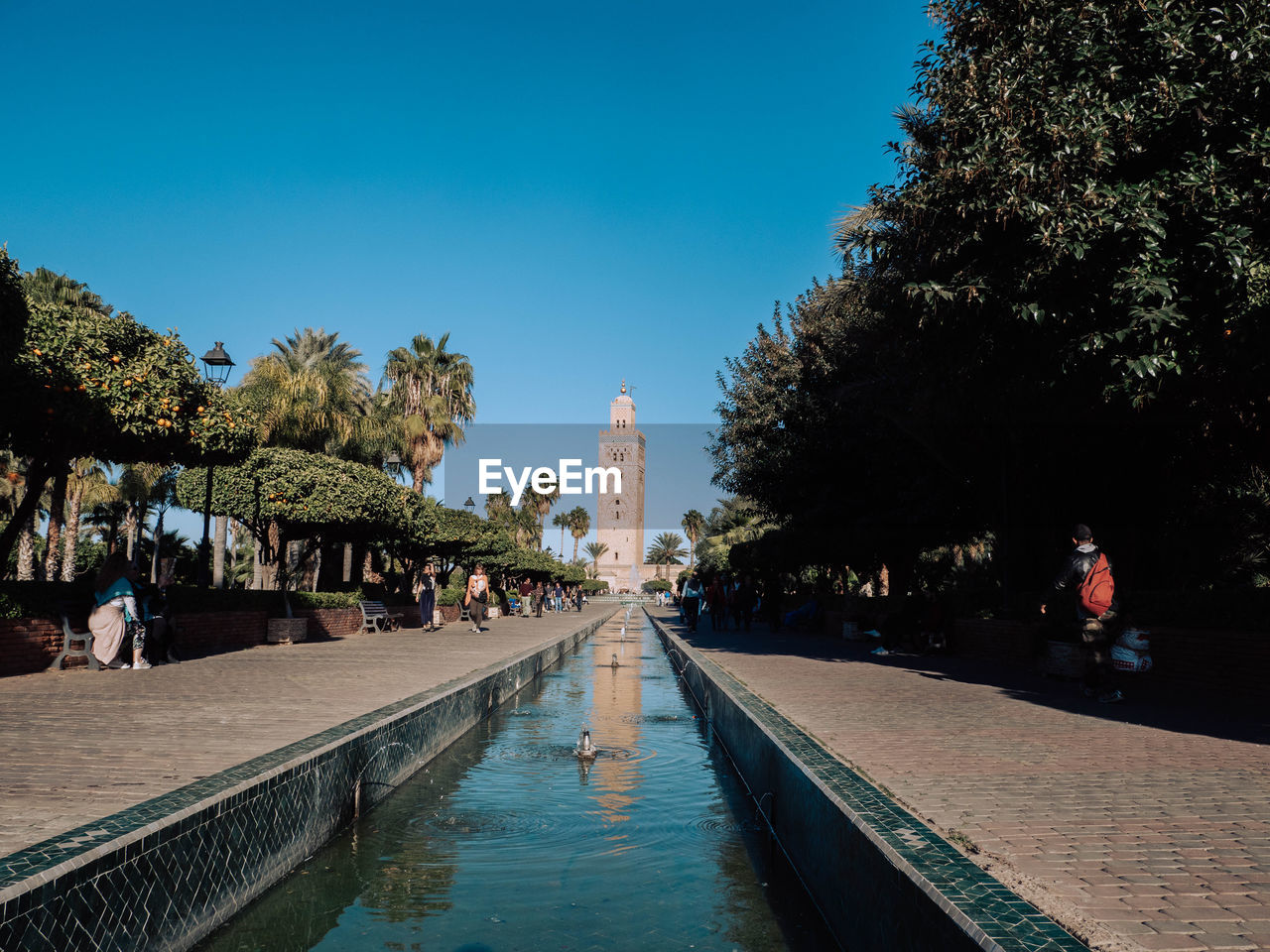 VIEW OF SWIMMING POOL IN CITY