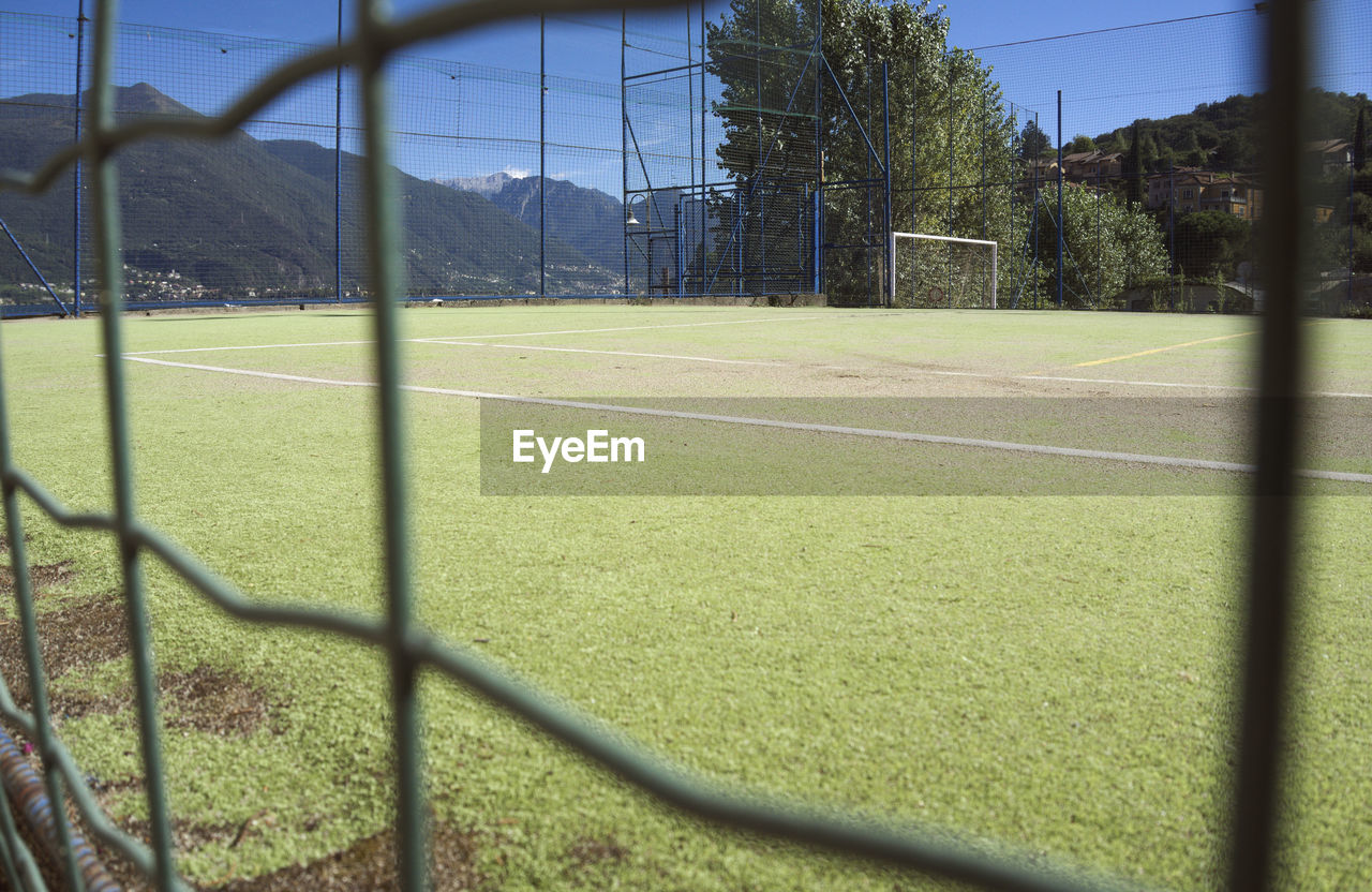 VIEW OF SOCCER FIELD