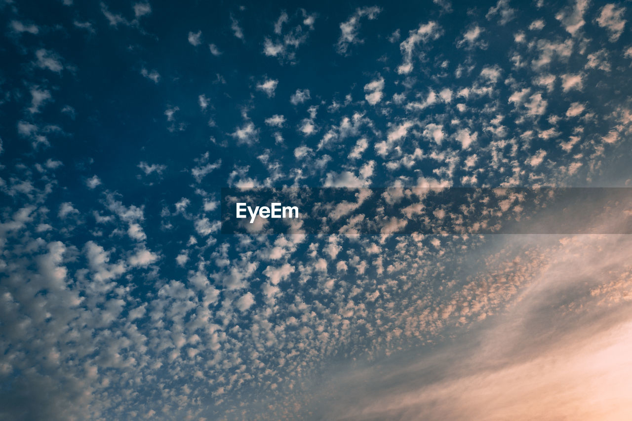 LOW ANGLE VIEW OF CLOUDSCAPE