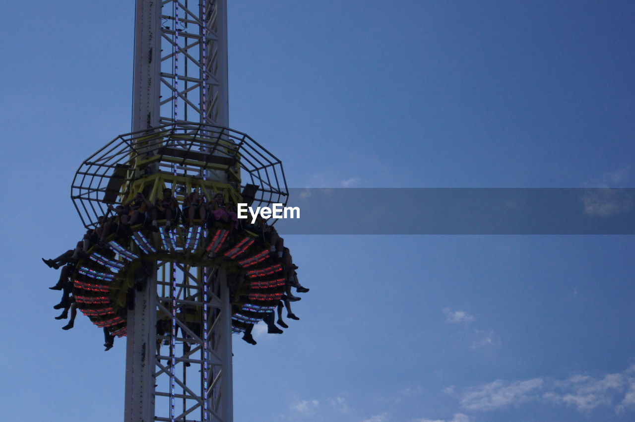 Amusement park ride at oktoberfest