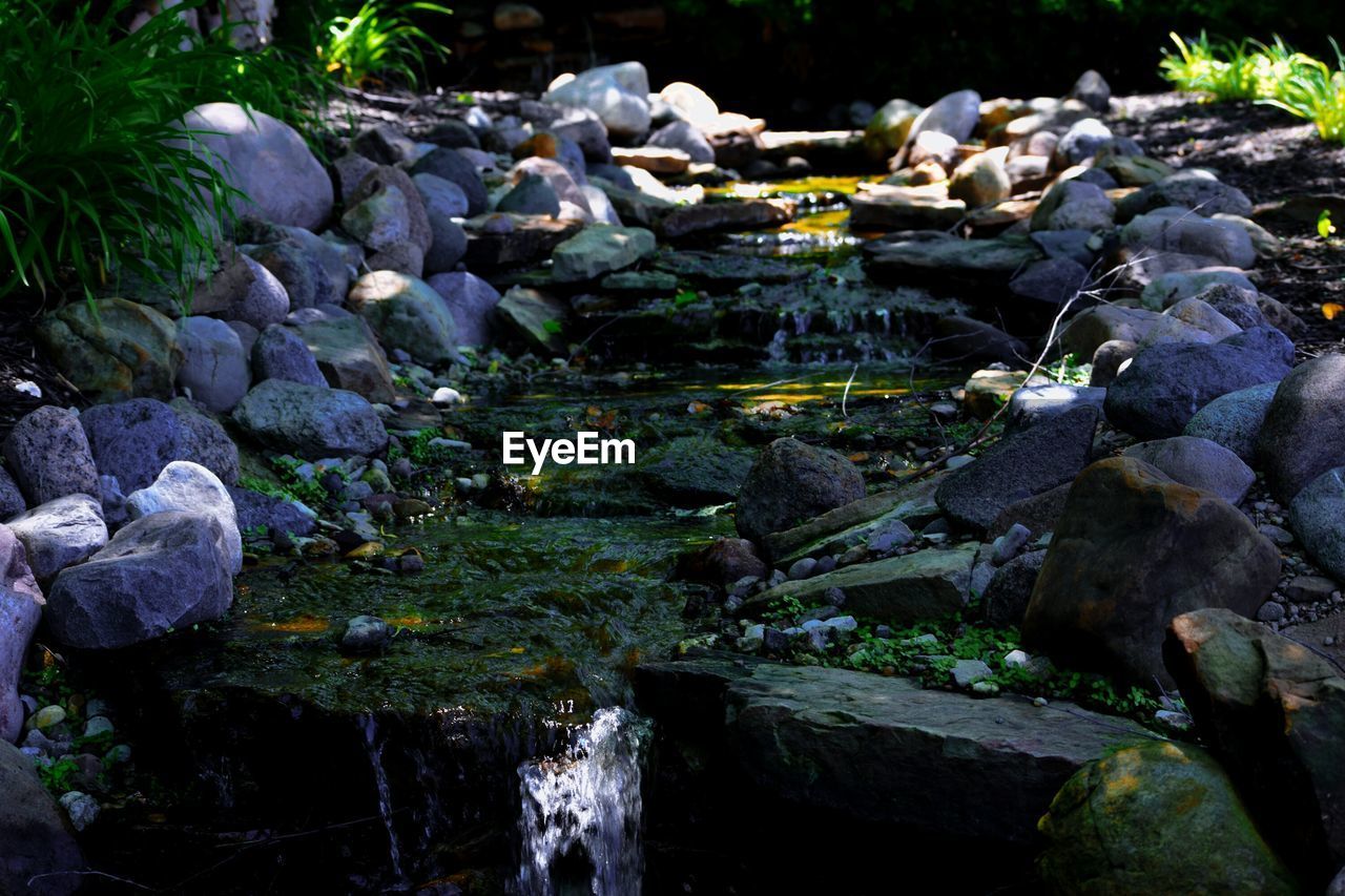 ROCKS IN WATER