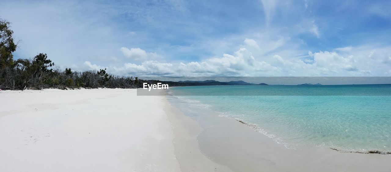 PANORAMIC SHOT OF SEA AGAINST SKY