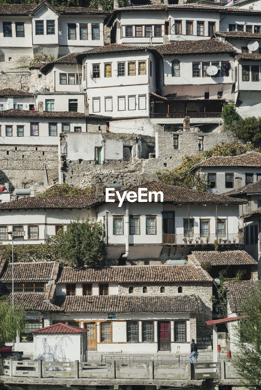 HIGH ANGLE VIEW OF BUILDINGS