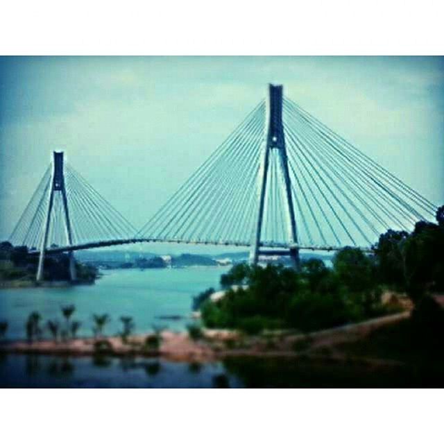 VIEW OF BRIDGE OVER RIVER