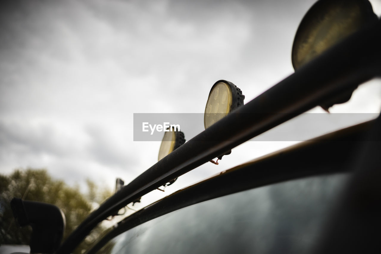 Fog lights on jeep