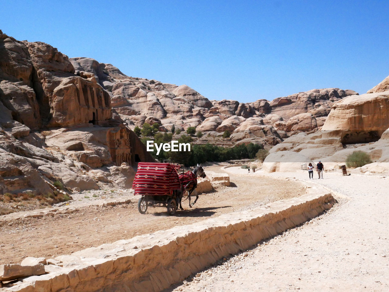 VIEW OF ROCK FORMATION ON LAND