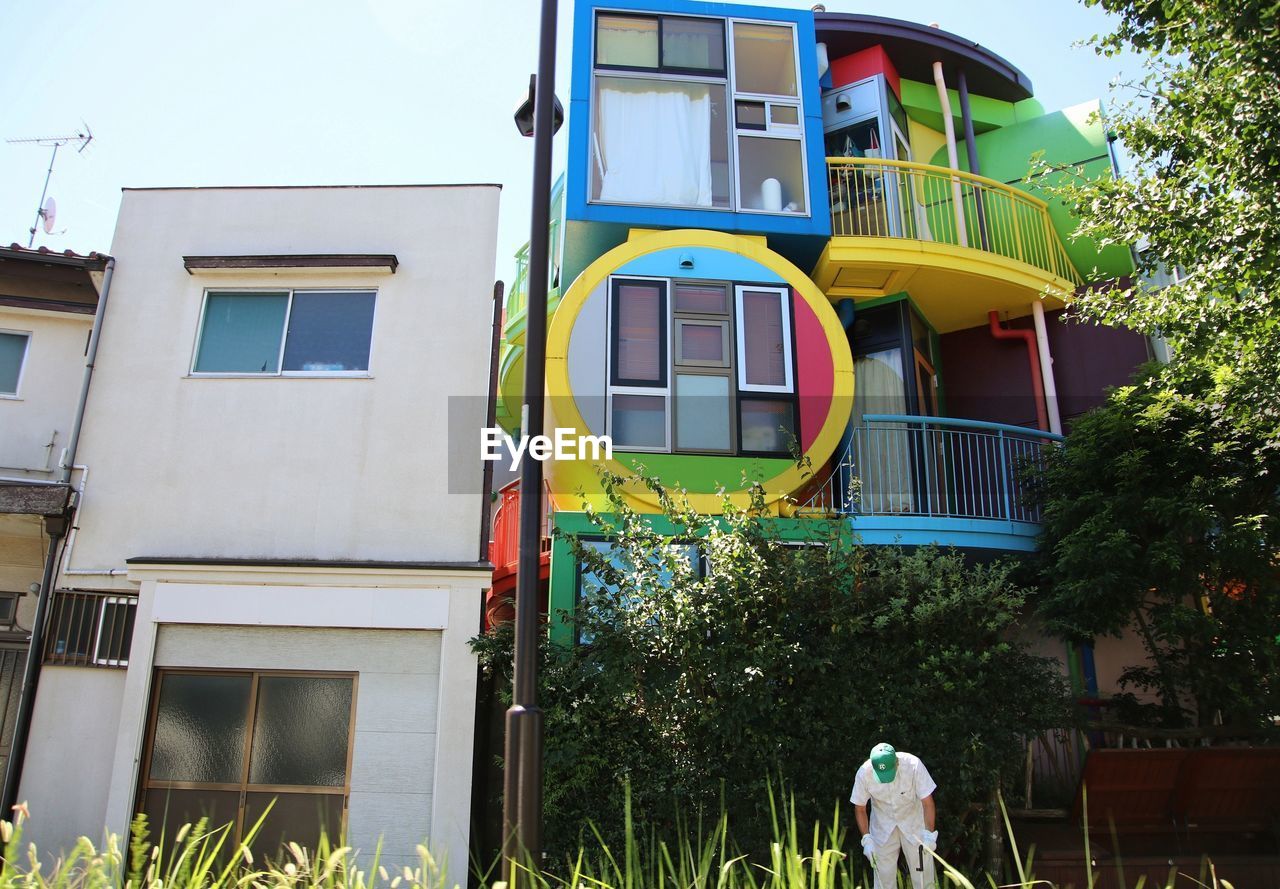 VIEW OF YELLOW HOUSE