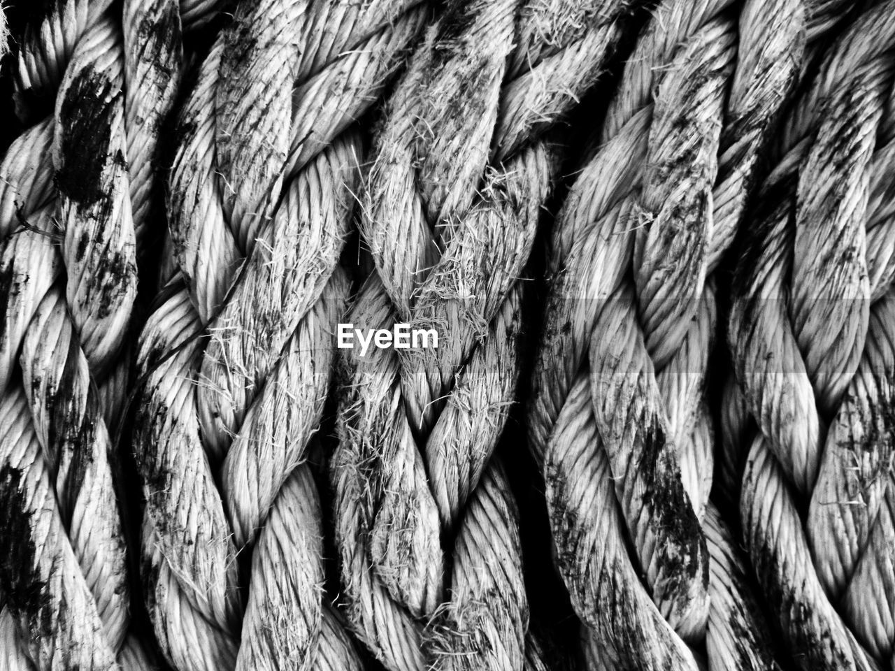 Full frame shot of ropes