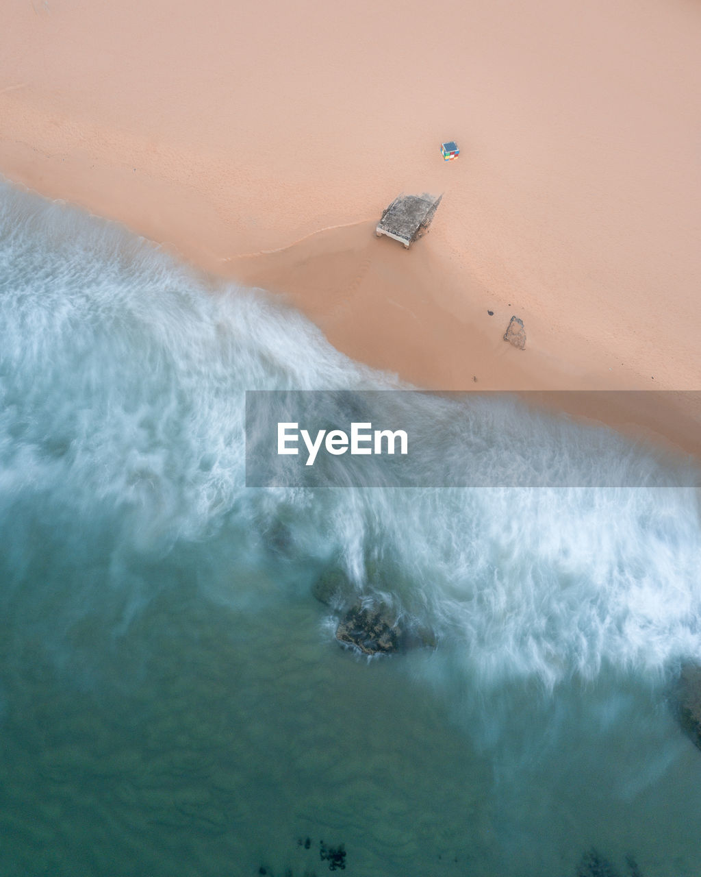 Aerial view of beach