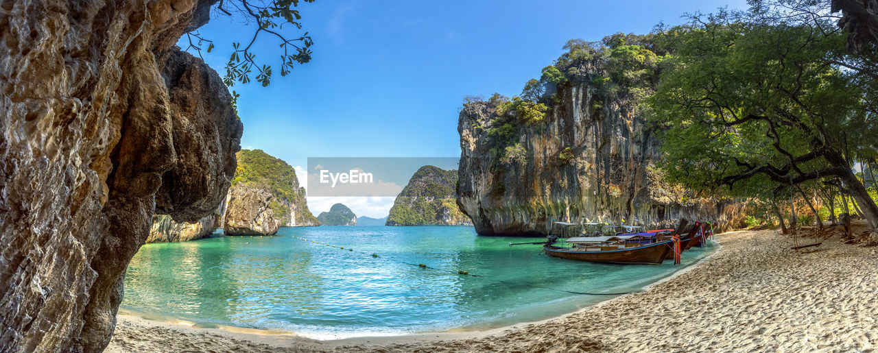 PANORAMIC VIEW OF SEA AGAINST SKY