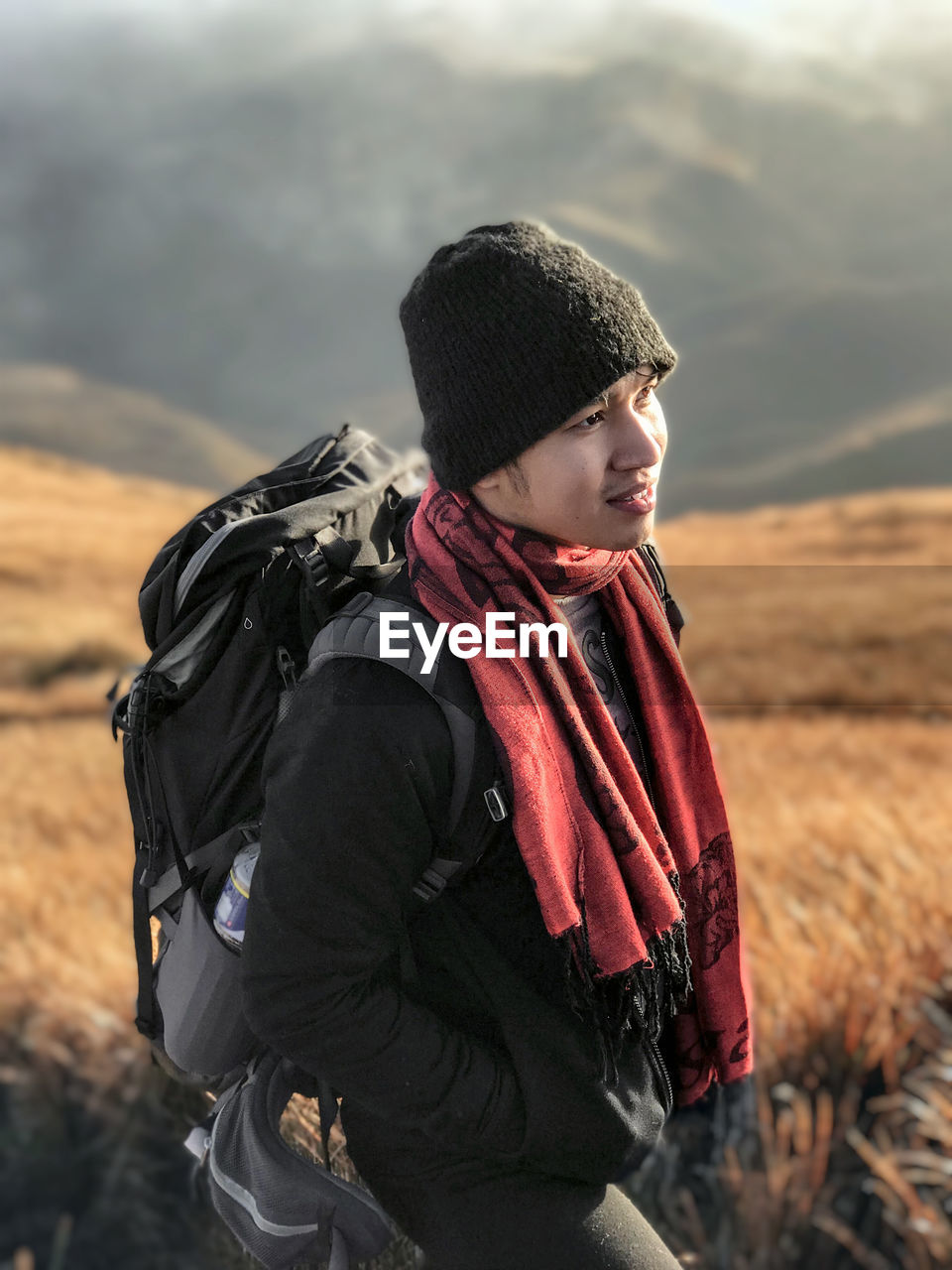 Photograph at mt. pulag peak