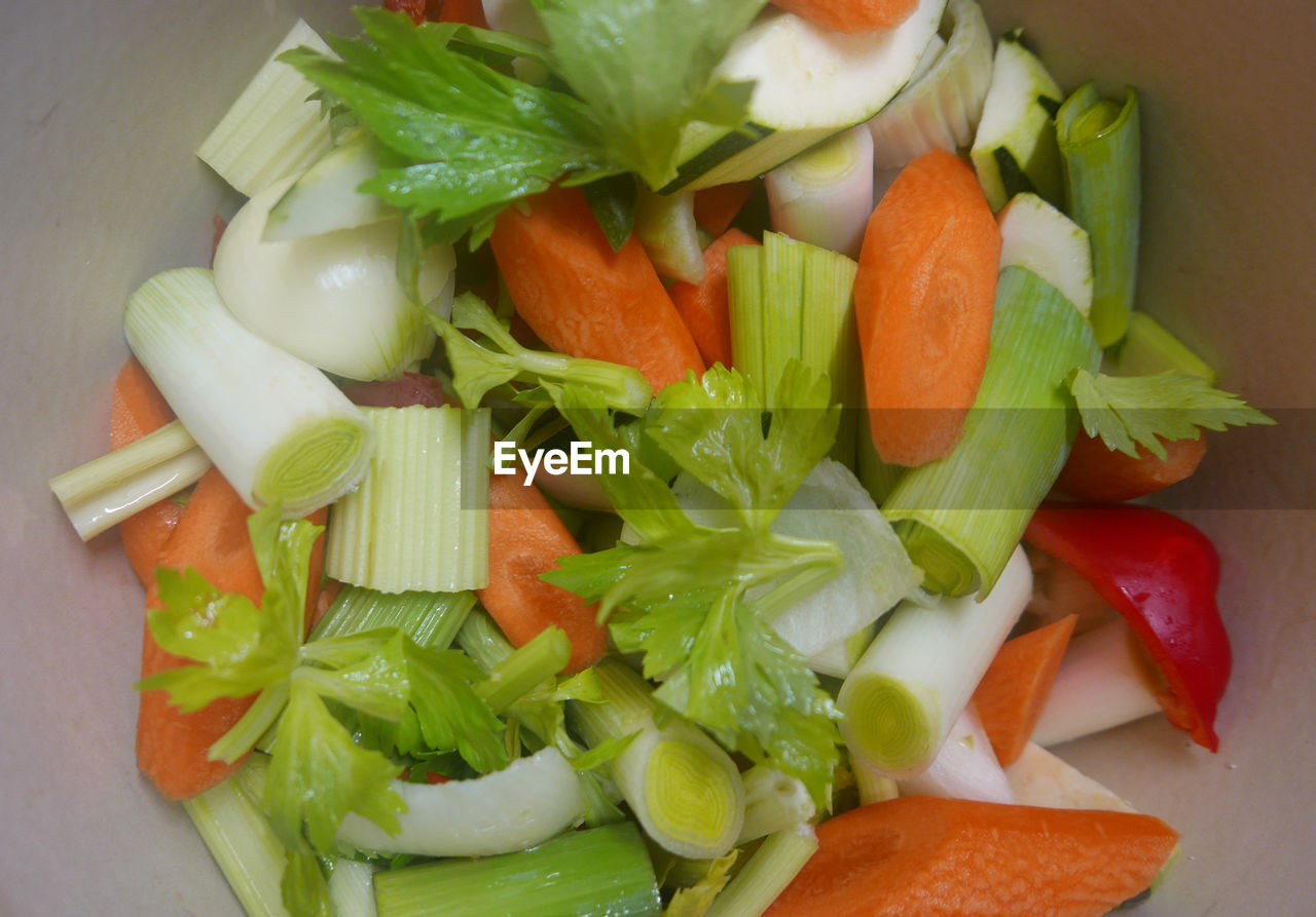 Detail shot of vegetables