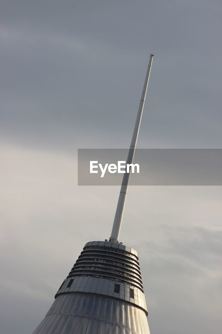 LOW ANGLE VIEW OF TOWER AGAINST SKY