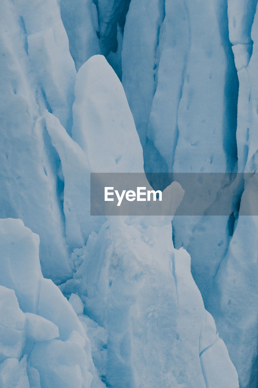 Full frame shot of perito moreno glacier