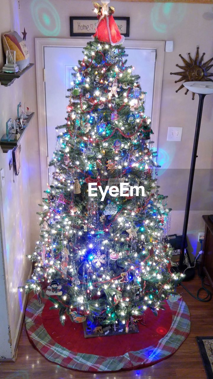 ILLUMINATED CHRISTMAS TREE
