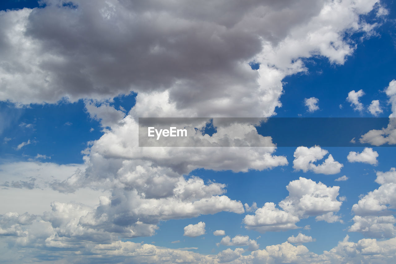 LOW ANGLE VIEW OF CLOUDSCAPE