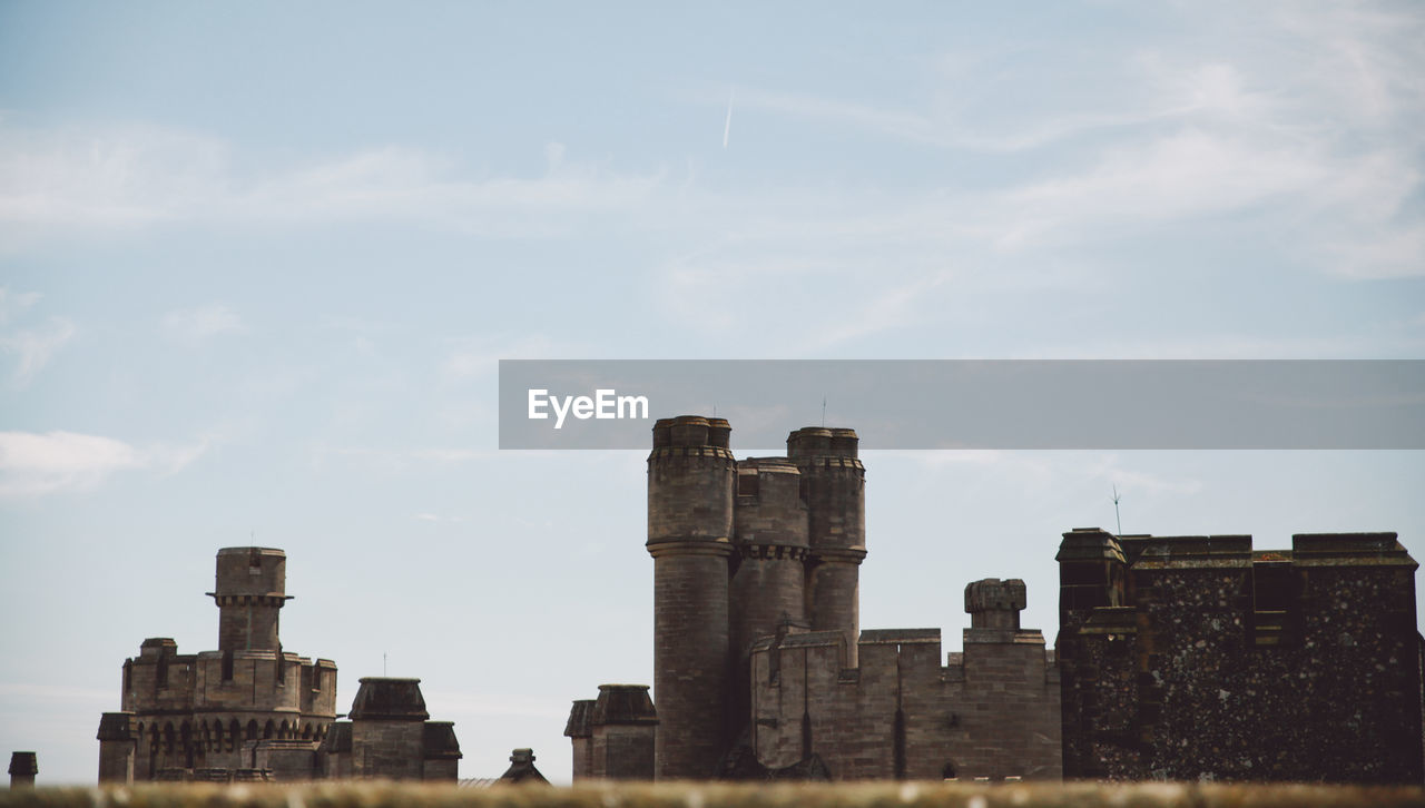 View of arundel castle against the sky