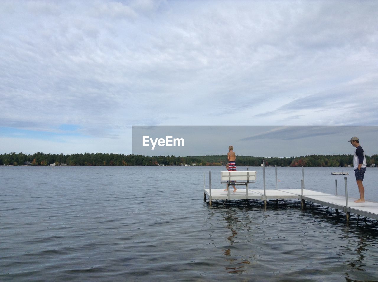 VIEW OF PEOPLE IN WATER