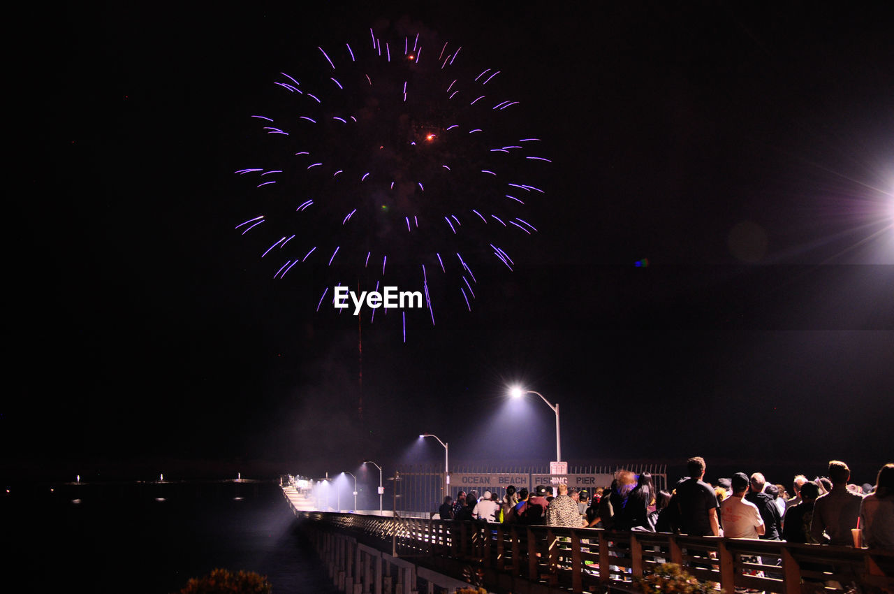 FIREWORK DISPLAY IN SKY