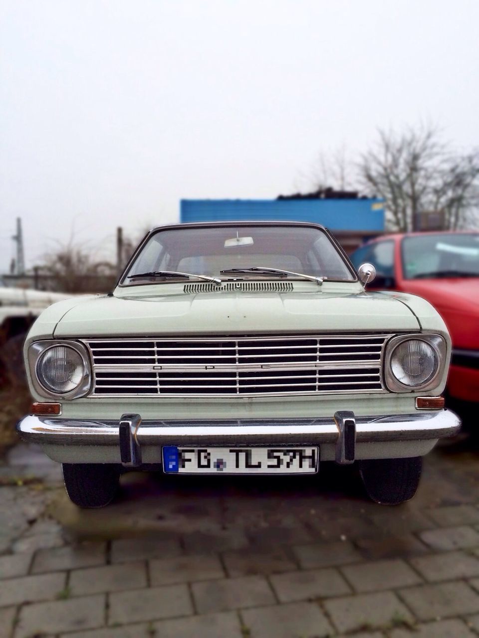 CARS PARKED IN PARKING LOT