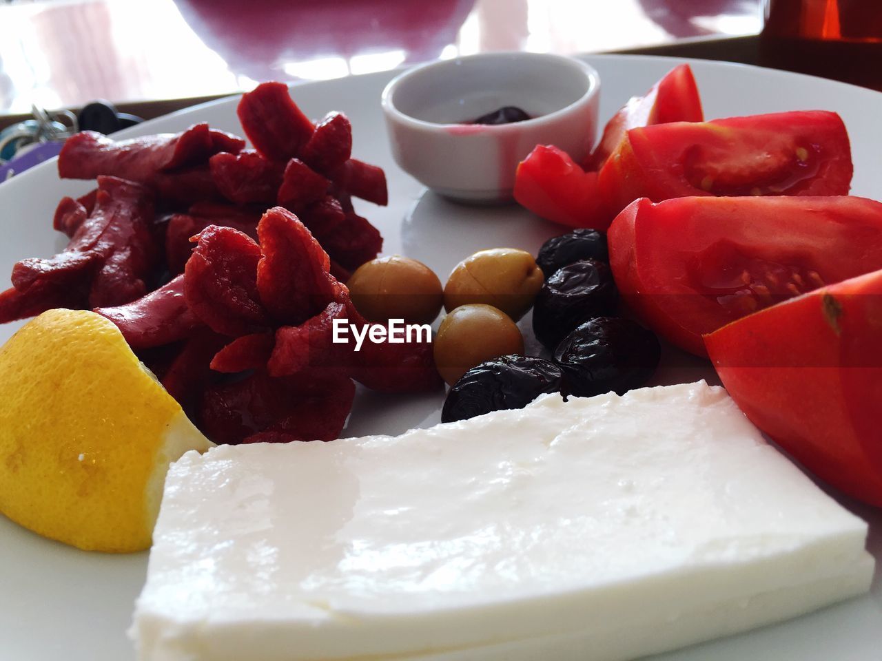 Close-up of food in plate