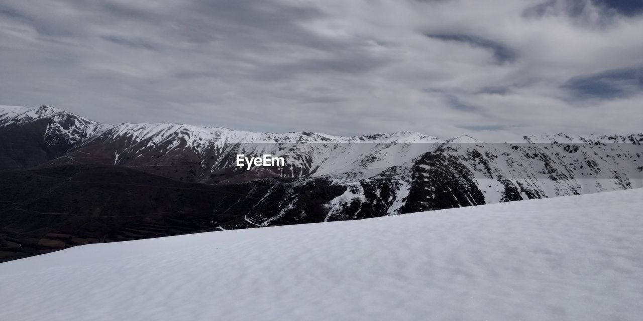 SNOWCAPPED MOUNTAINS AGAINST SKY