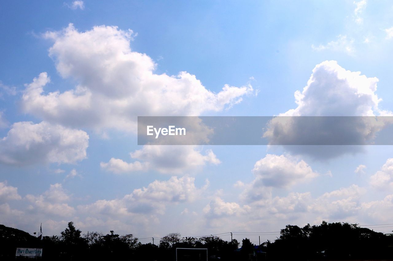 LOW ANGLE VIEW OF SKY AGAINST CLOUDS