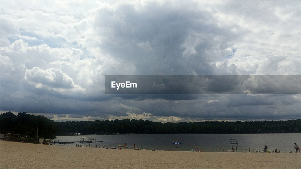 VIEW OF CALM BEACH