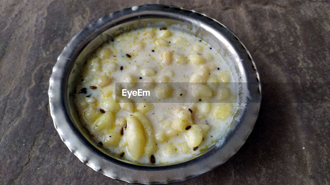 food and drink, food, healthy eating, dish, freshness, produce, wellbeing, bowl, high angle view, directly above, no people, vegetable, indoors, breakfast, table, plant, close-up, cuisine, wood