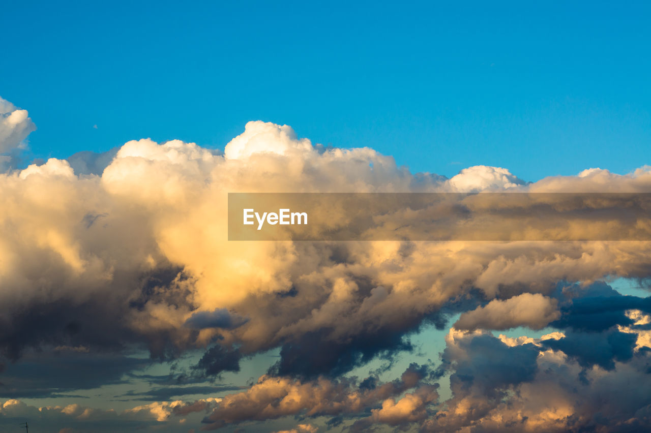 Low angle view of clouds in sky