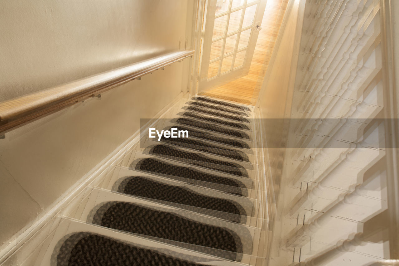 What a staircase might look like to a person using drugs or alcohol.