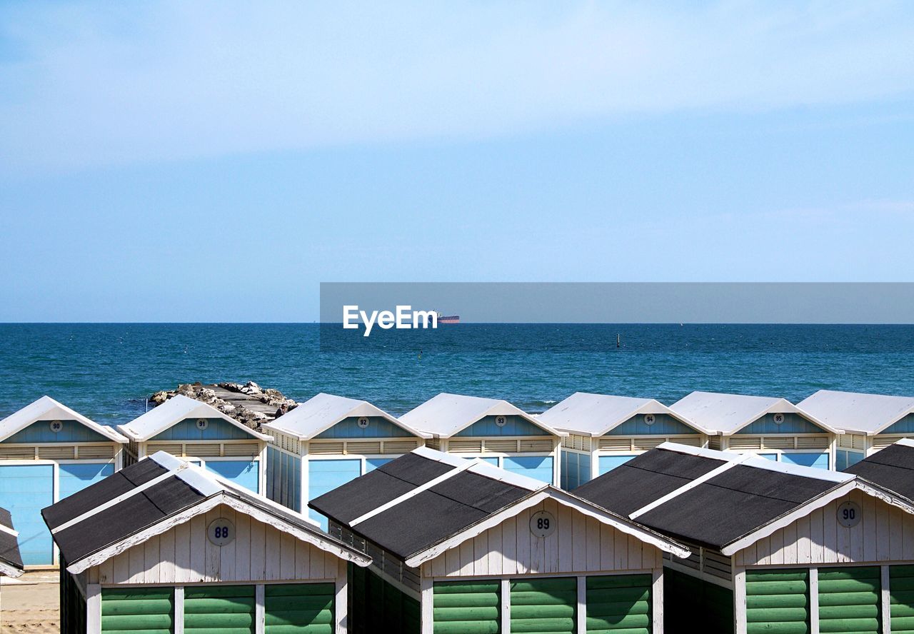 View of sea against sky