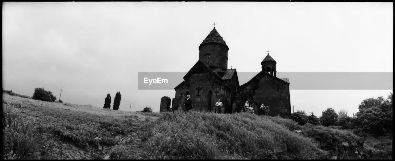 Exterior of church against sky