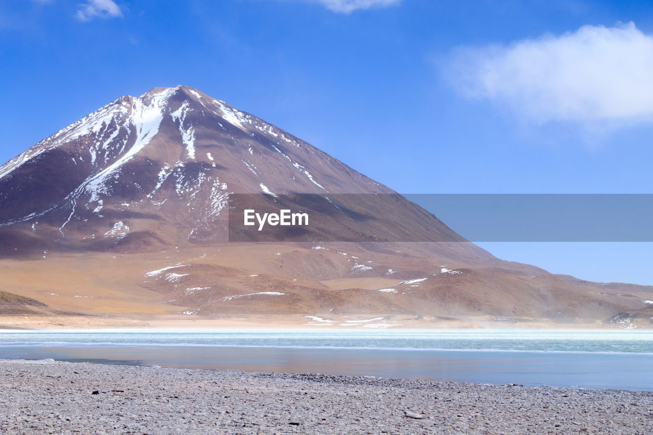 SNOWCAPPED MOUNTAIN AGAINST SKY