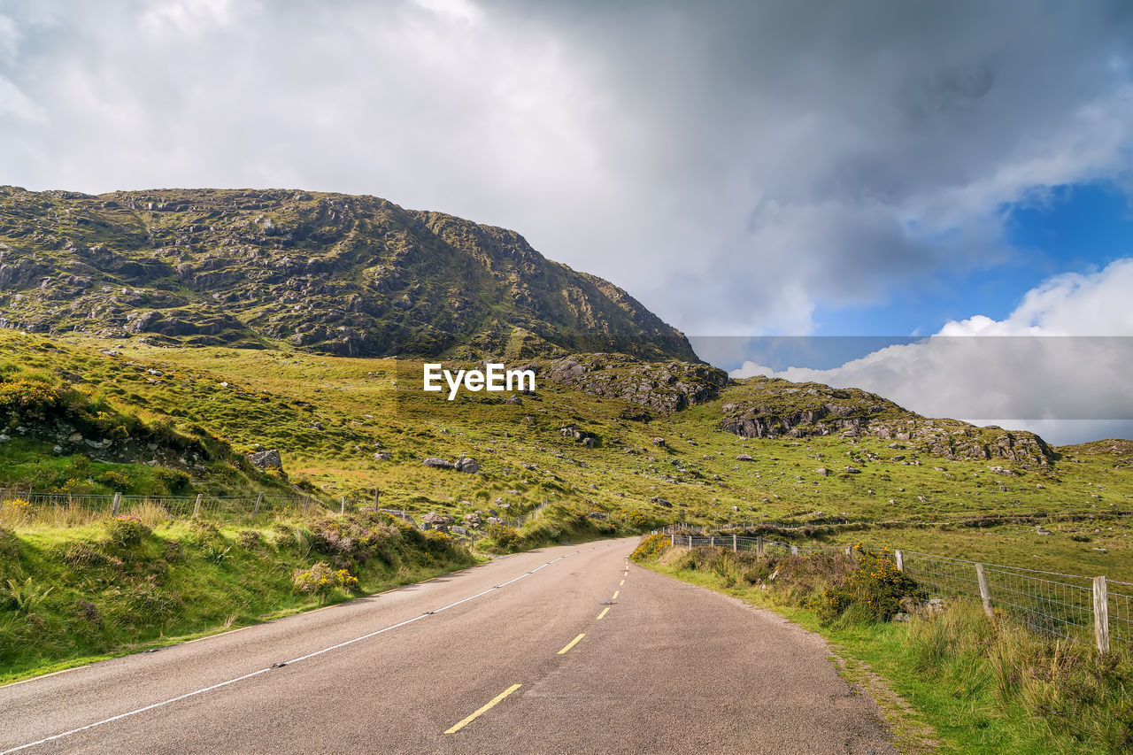 Mountain landscape in ring of kerry, ireland