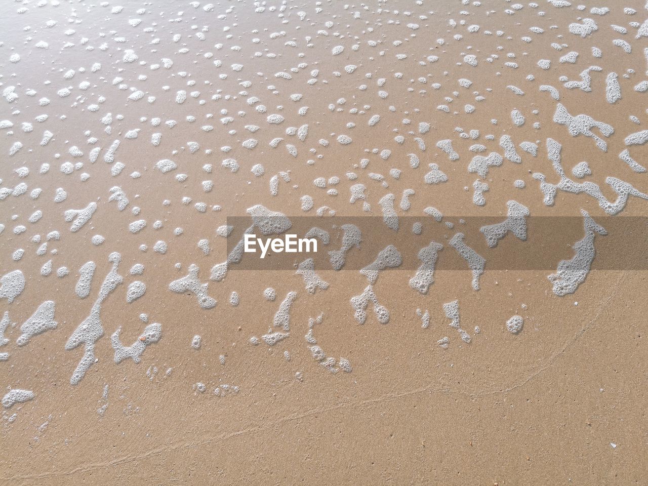 Full frame shot of wet sand