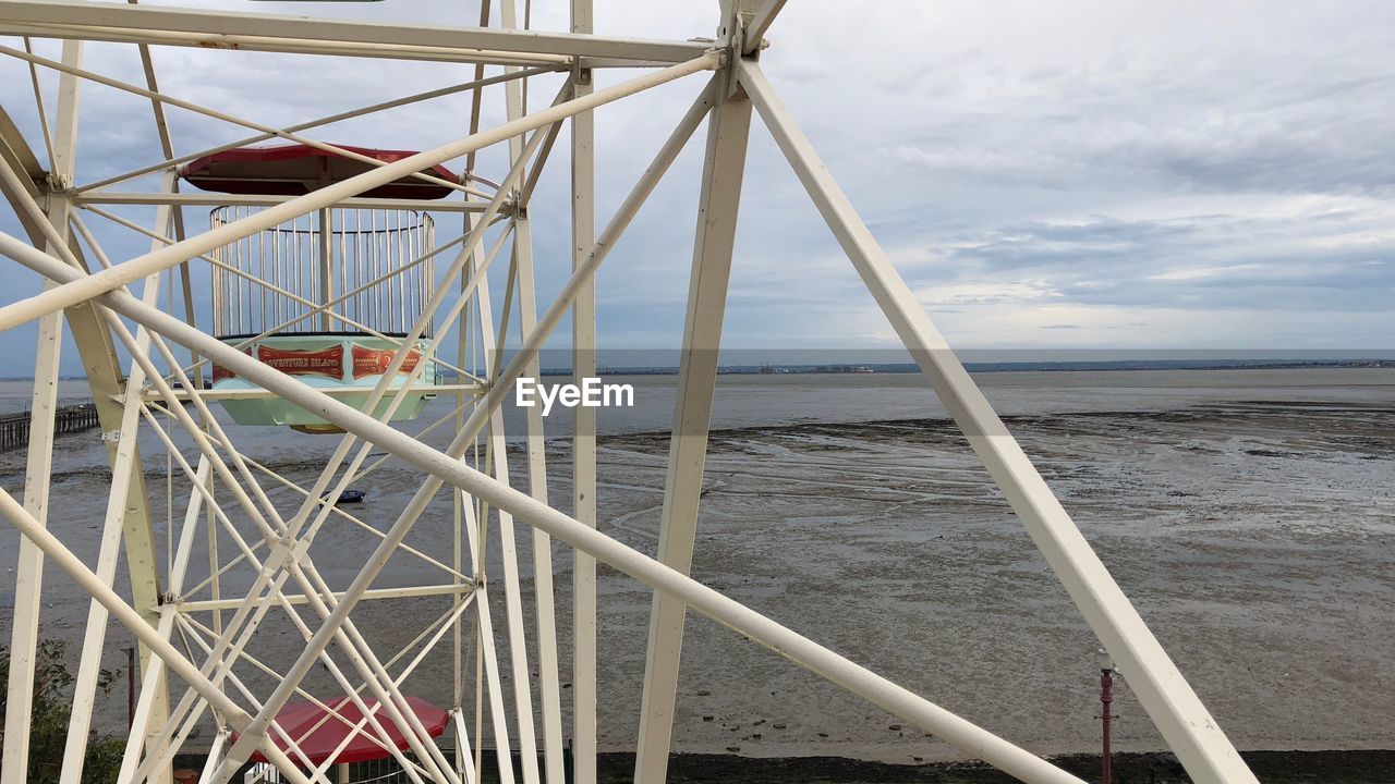 VIEW OF FERRIS WHEEL AT BEACH