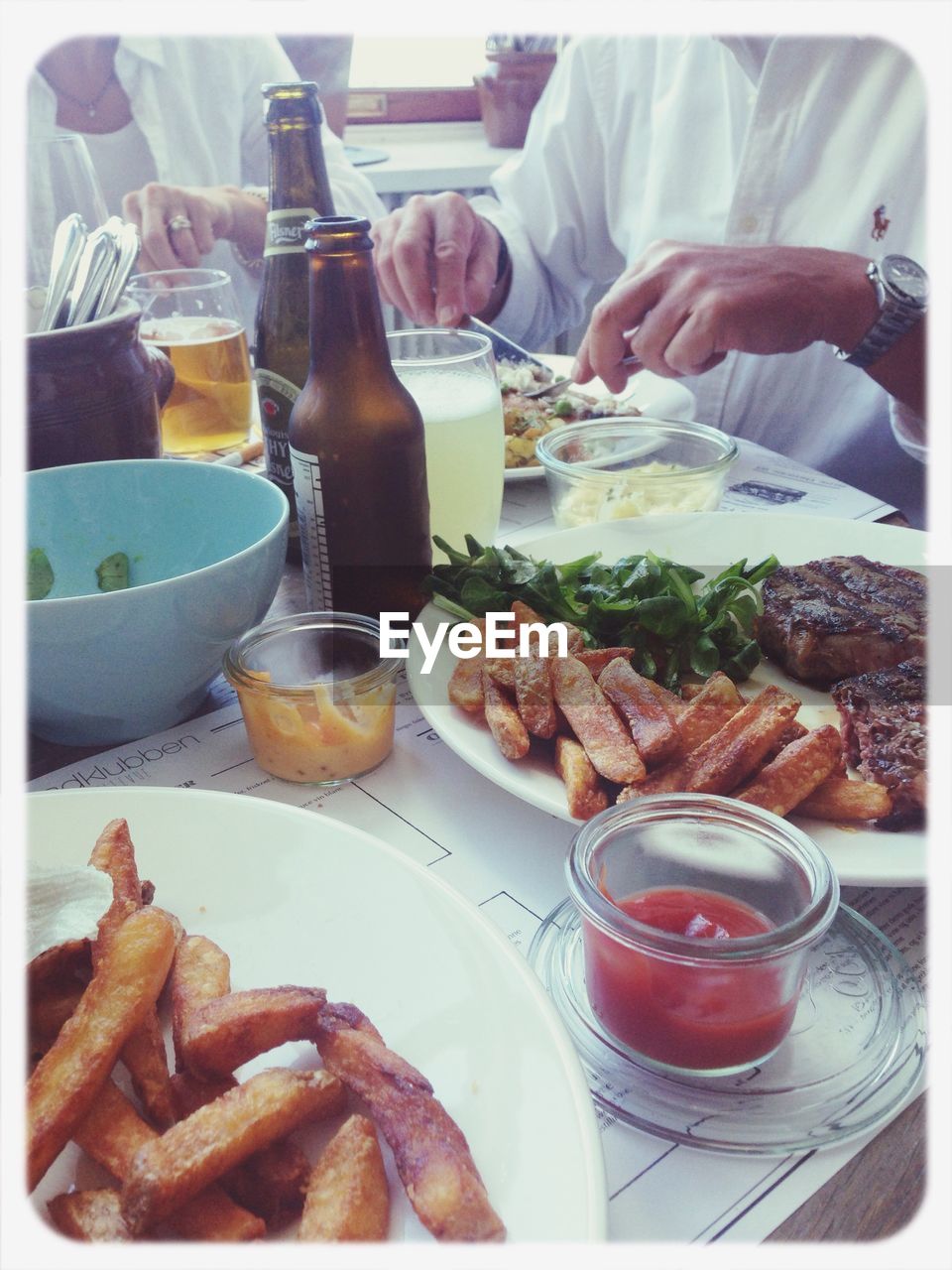 FULL FRAME SHOT OF FOOD IN PLATE