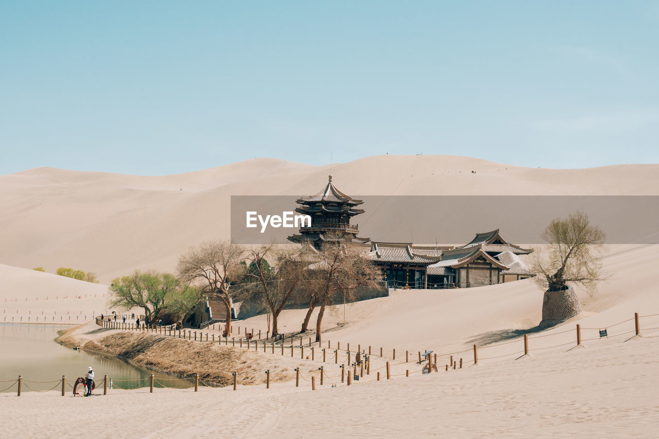 VIEW OF PEOPLE ON DESERT