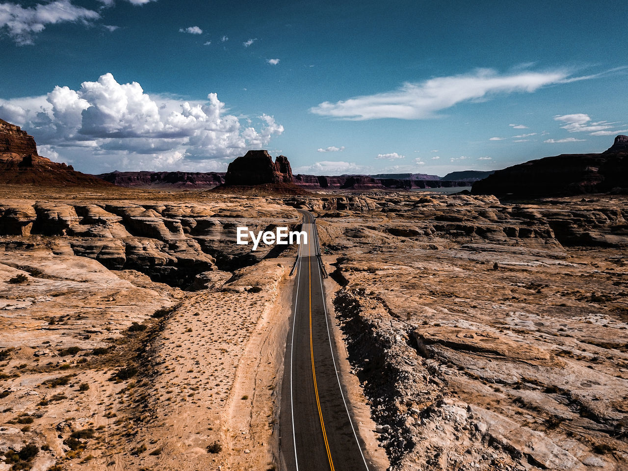 Panoramic view of landscape against sky