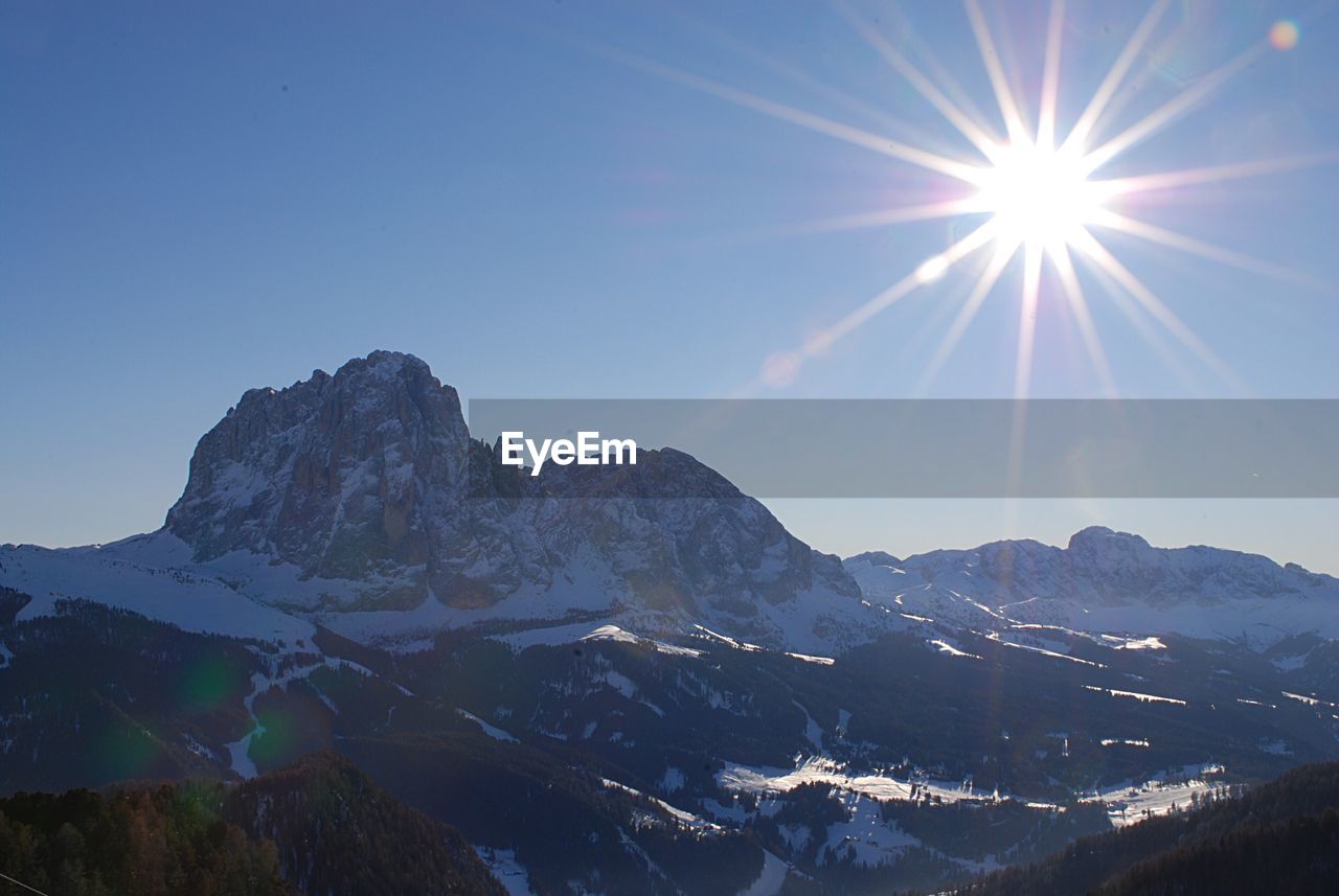 SCENIC VIEW OF SNOWCAPPED MOUNTAIN AGAINST SKY