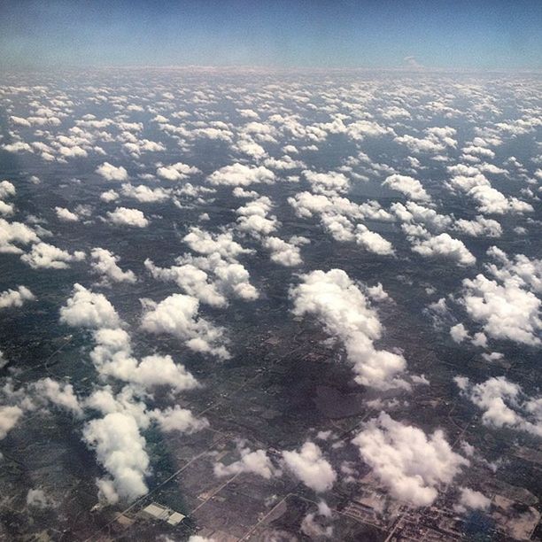 AERIAL VIEW OF LANDSCAPE AGAINST SKY