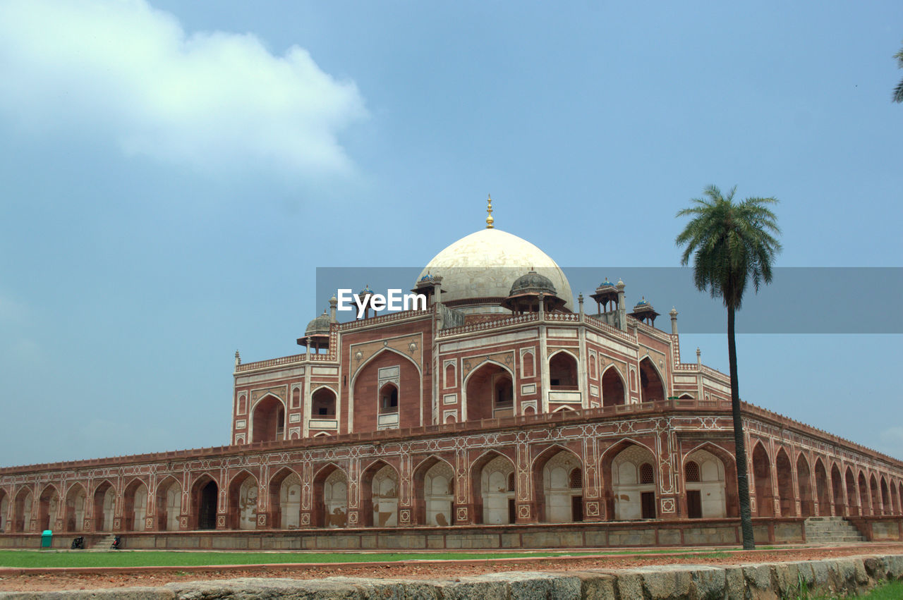 View of historic built structure against sky