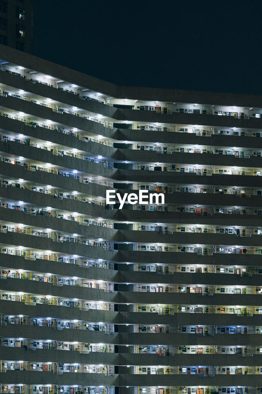 Night light of the tower