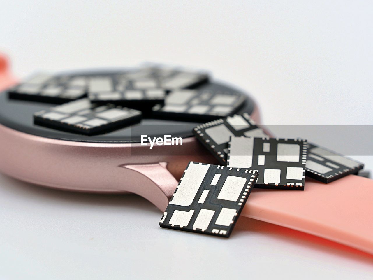 CLOSE-UP OF CAMERA ON TABLE