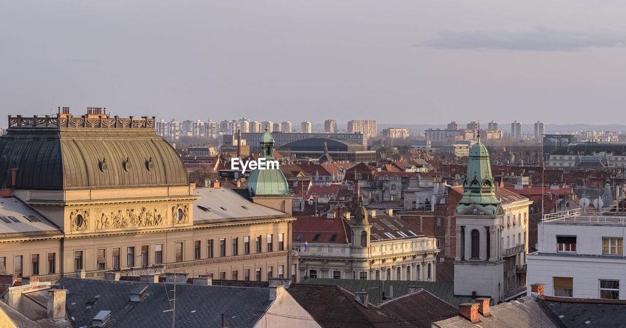 Cityscape against sky