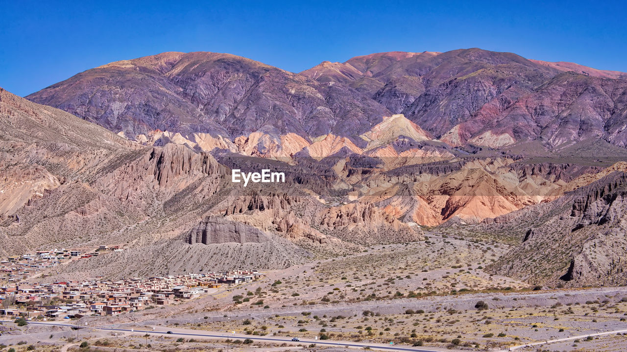 AERIAL VIEW OF DESERT