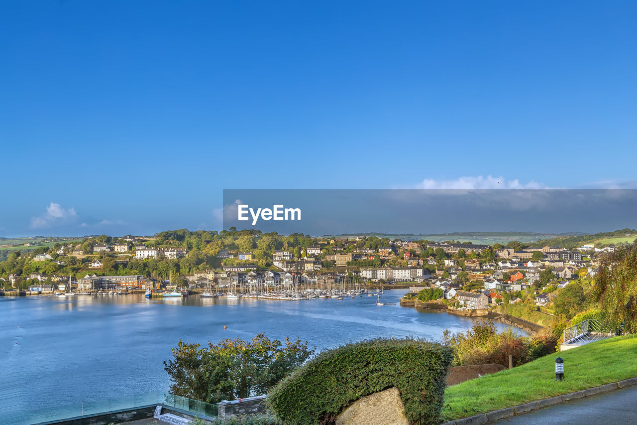 View of kinsale from mouth of the river bandon, ireland