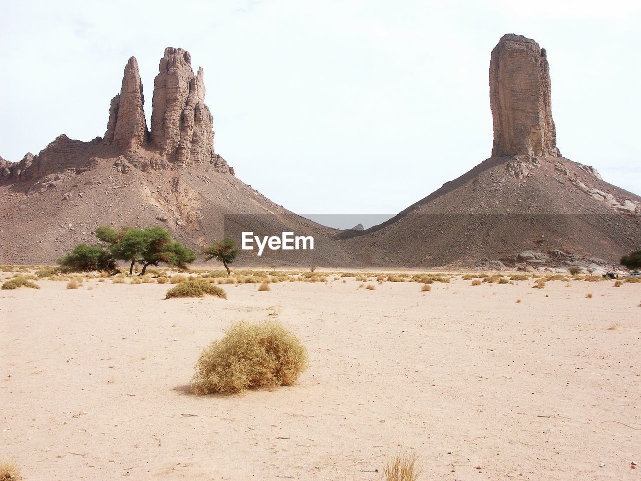 SCENIC VIEW OF ROCK FORMATIONS IN DESERT